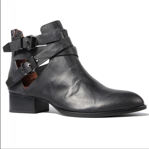 Jeffrey Campbell Everly Boots Leather 8 - Picture 1 of 10